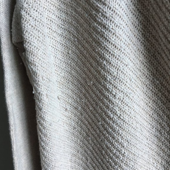 Oatmeal waterfall front cardigan wrap with button - Picture 12 of 16